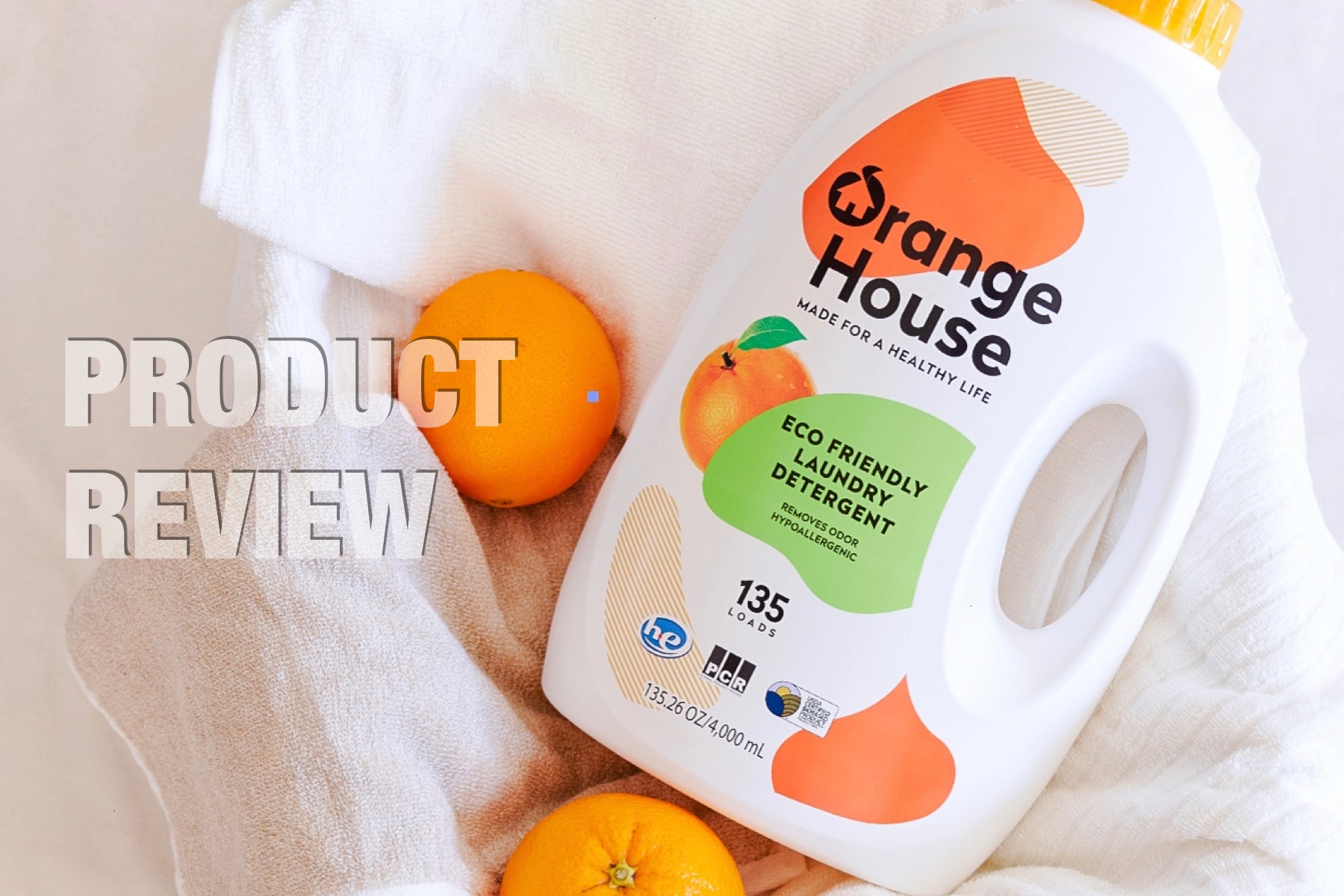 Orange House Liquid Laundry Detergent Review|Reliable Laundry Parter for Sensitive Skin