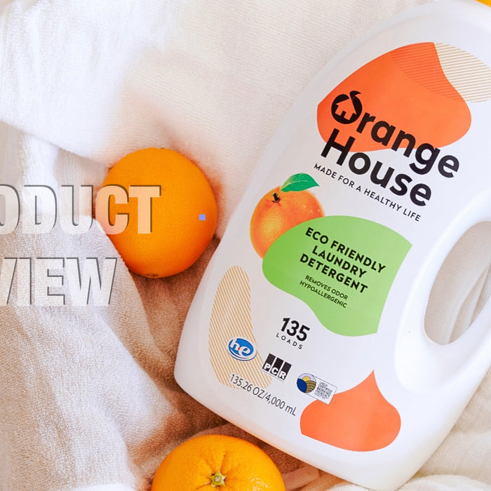 Orange House Liquid Laundry Detergent Review|Reliable Laundry Parter for Sensitive Skin